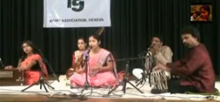 hindustani, concert, chant, vocal, Vijayshree, inde Concert de VIjayshree